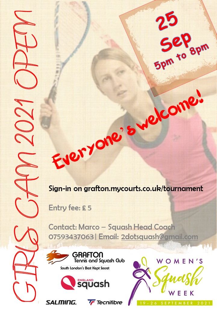 WOMENS SQUASH OPEN 2021